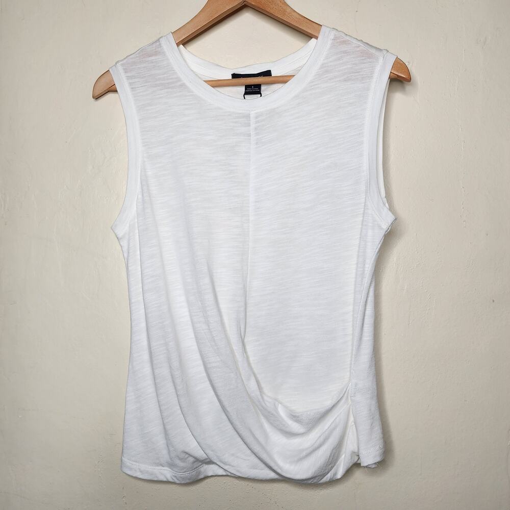 White Sleeveless Twist Front Sanctuary Top Women's Size Small